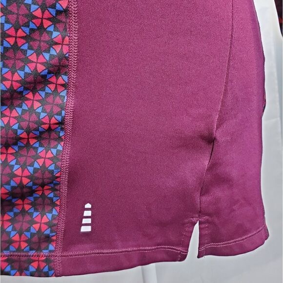 LANDS' END active top long sleeve purple performance tee L - Picture 5 of 10